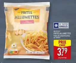 ALDI MR FRITES Frites allumettes offre