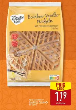 ALDI MEINE KUCHENWELT Bourbon-Vanille-Waffeln offre