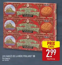 ALDI La Mère Poulard Les sablés offre