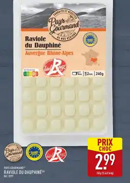 ALDI Pays Gourmand Raviole du Dauphiné offre