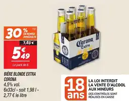 Netto Bière blonde extra corona offre