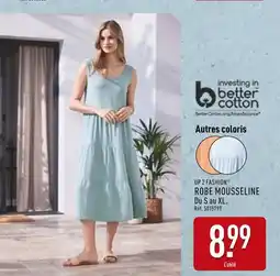 ALDI UP 2 FASHION Robe mousseline offre