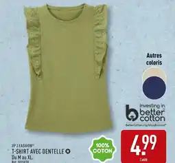 ALDI UP 2 FASHION T-shirt avec dentelle offre