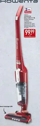 ALDI Rowenta Aspirateur Balai Sans Fil offre