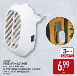 ALDI AMBIANO PRISE ANTI-MOUSTIQUES offre