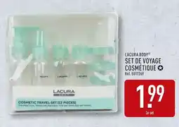 ALDI LACURA BODY SET DE VOYAGE COSMÉTIQUE offre