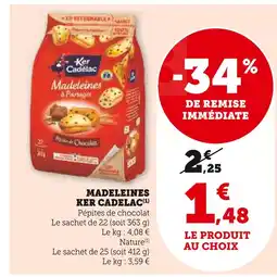 U Express Ker Cadélac Madeleines offre