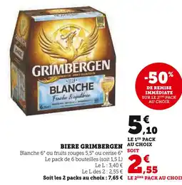 U Express Grimbergen Bière offre
