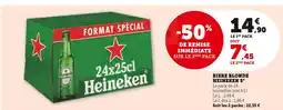 U Express Heineken Bière Blonde 5° offre