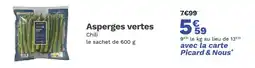 Picard Asperges vertes