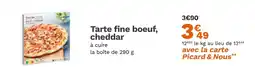 Picard Picard Tarte fine boeuf, cheddar offre