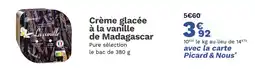 Picard picard Crème glacée à la vanille de Madagascar offre