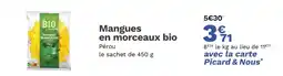 Picard Picard Mangues en morceaux bio offre