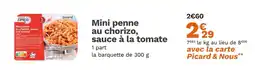 Picard Picard Mini penne au chorizo, sauce à la tomate offre