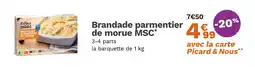 Picard Picard Brandade parmentier de morue MSC offre