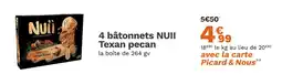 Picard NUII 4 bâtonnets Texan pecan offre