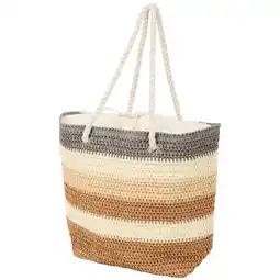 Sac de plage tressé