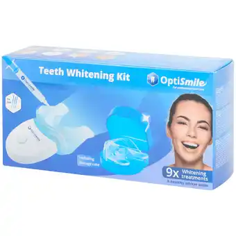 Action Kit de blanchiment dentaire OptiSmile offre