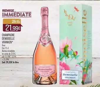 Champagne Demoiselle Vranken