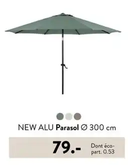 Casa NEW ALU Parasol Ø 300 cm offre