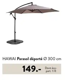 Casa HAWAI Parasol déporté Ø 300 cm offre