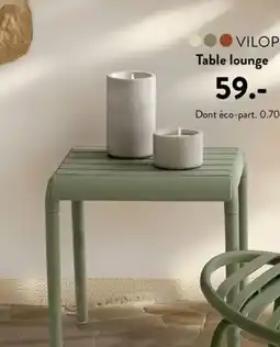 Casa VILOP Table lounge offre
