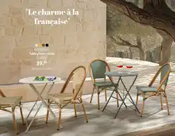 Casa IMPERIAL Table pliante ronde offre
