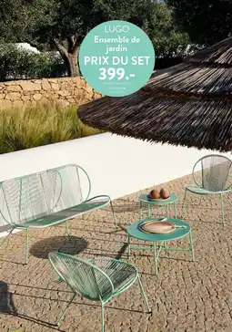 Casa LUGO Ensemble de jardin offre