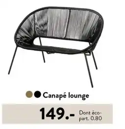 Casa Canapé lounge offre