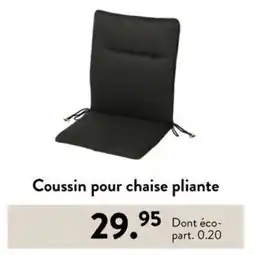 Casa Coussin pour chaise pliante offre