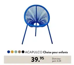 Casa ACAPULCO Chaise pour enfants offre