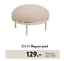 Casa BAJA Repose-pied offre