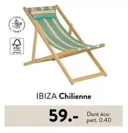 Casa IBIZA Chilienne offre
