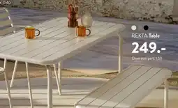 Casa REKTA Table offre