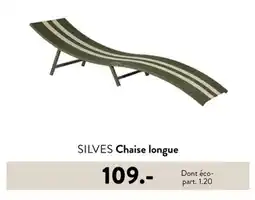 Casa SILVES Chaise longue offre