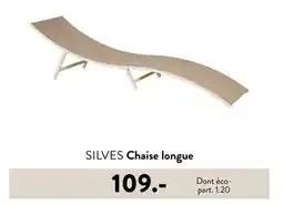 Casa SILVES Chaise longue offre
