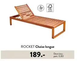 Casa ROCKET Chaise longue offre