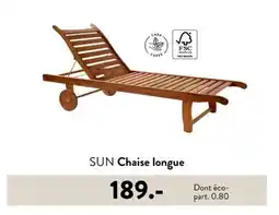 Casa SUN Chaise longue offre