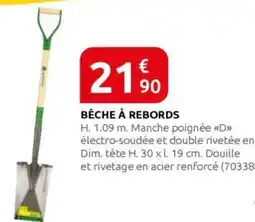 Rural Master Bêche à rebords offre