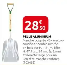 Rural Master Pelle aluminium offre