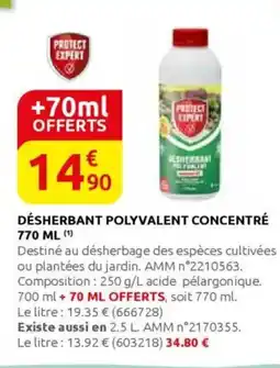 Rural Master Désherbant polyvalent concentré offre