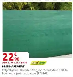 Rural Master Brise-vue vert offre