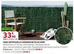 Rural Master Haie artificielle hidenatur plus vert offre