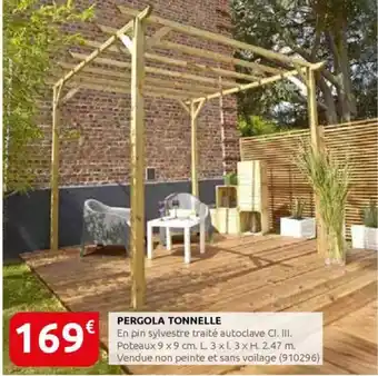 Rural Master Pergola tonnelle offre