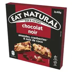 Carrefour Market EAT NATURAL Barres de céréales offre