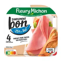 Carrefour FLEURY MICHON Jambon Simplement Bon offre