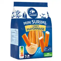 Carrefour CARREFOUR CLASSIC' SUR TOUS LES SURIMIS MSC offre