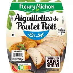 Carrefour FLEURY MICHON Aiguillettes de Poulet Rôti offre