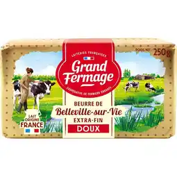 Carrefour GRAND FERMAGE Beurre de Belleville-sur-Vie offre