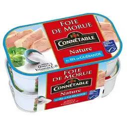 Carrefour CONNÉTABLE Foie de morue MSC offre